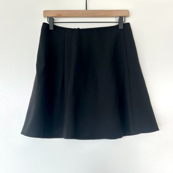 Theory Black Mini Skirt Size 6 - Picture 3 of 6